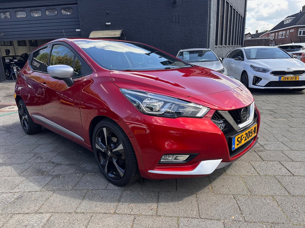 Nissan Micra 0.9 IG-T Tekna|Leder|Key-Less|Camera