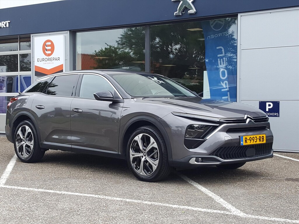Citroën C5 X FEEL 1.2 PT-130pk Draadloze Apple Carplay & Android | KEYLESS | Achteruitrijcamera | Navigatie | Adaptieve Cruise & Climate | P-hulp | BT | LMV 19inch