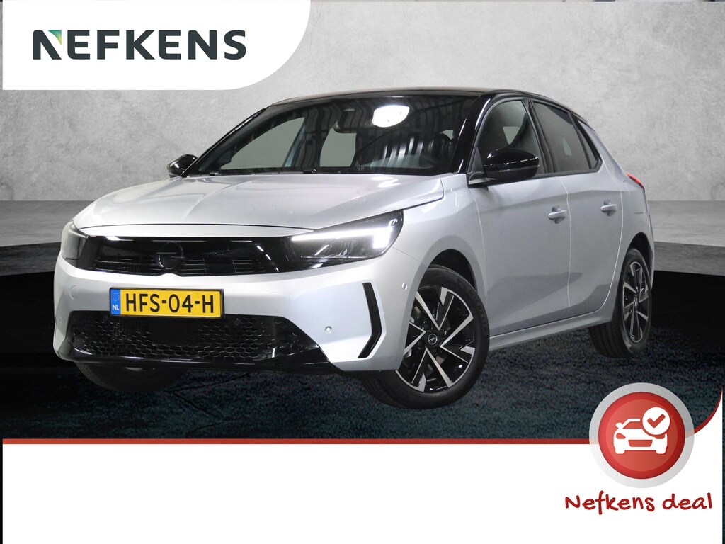 Opel Corsa 1.2 110PK Hybrid GS | 1ste eigenaar | AppleCarPlay/AndroidAuto | Climate Control | Cruise Control | Parkeersensoren | Navigatie | AUTOMAAT | LM velgen | Keyless | Two-Tone | LED | Parkeersensoren | Privacy Glass | Isofix |