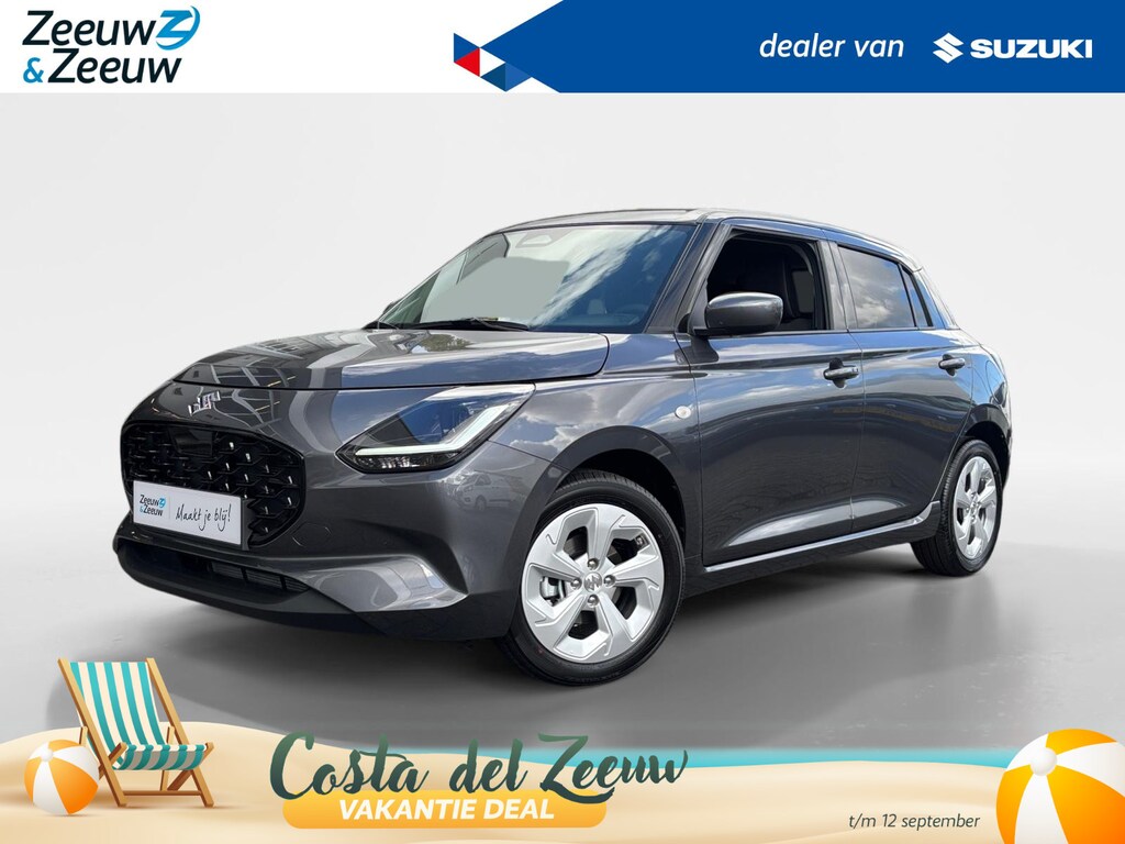 Suzuki Swift 1.2 Select Smart Hybrid | NU €2.200.- KORTING | Stoelverwarming | Lichtmetalen velgen | Navigatie | meerprijs kleur € 699,-