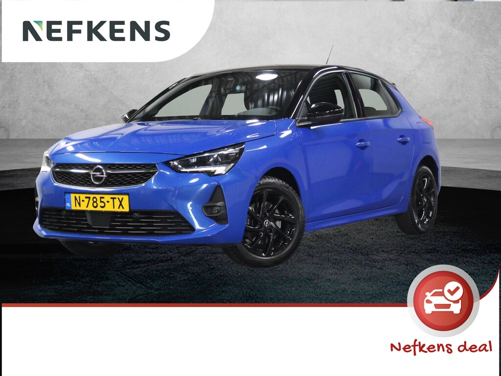 Opel Corsa 130PK GS Line | 1ste eigenaar | Camera | Trekhaak | AppleCarplay/AndroidAuto | Armsteun | Navigatie | Keyless | Dodehoekdetectie | Adaptief Cruise Control | Climate Control | AUTOMAAT | LED| Parkeersensoren | Two-Tone |