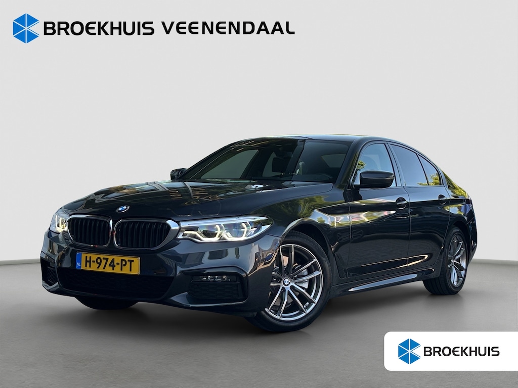 BMW 5-Serie 520i High Executive M Sport | Org. NL | Camera | Cruise Control | Stoelverwarming | Bluetooth | Navi |