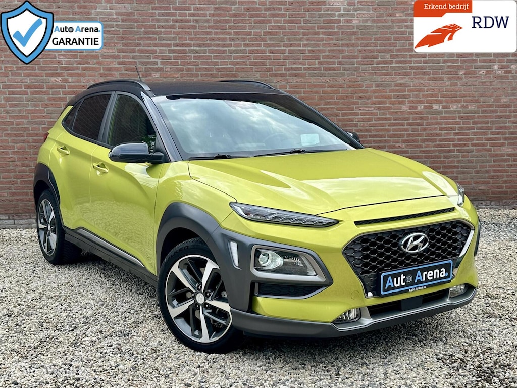 Hyundai Kona 1.6 T-GDI Premium 4WD | Stoelverw. | Stoelventilatie | Stuurverw. | Krell Audio | HUD | Apple CarPlay