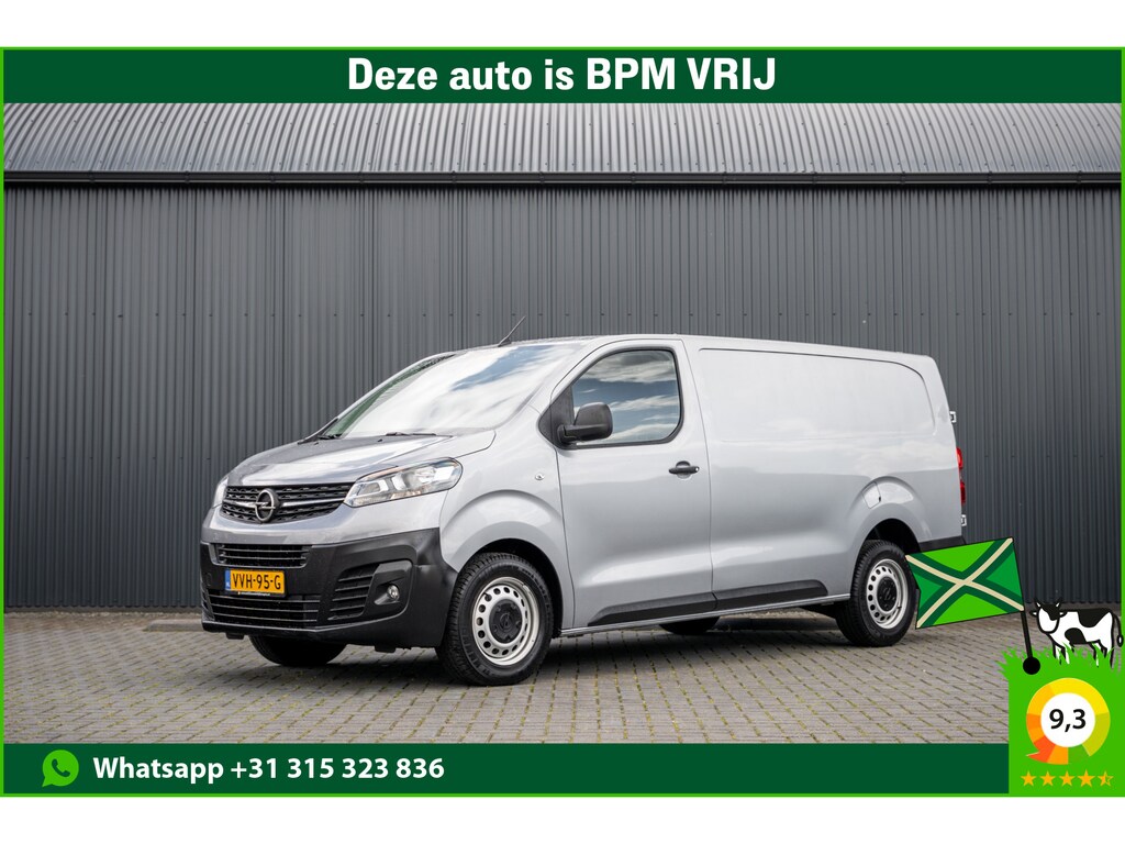 Opel Vivaro **2.0 | 145 PK | L3H1 | Camera | Carplay | Cruise | Airco | Parkeersensoren | 3-Zits**