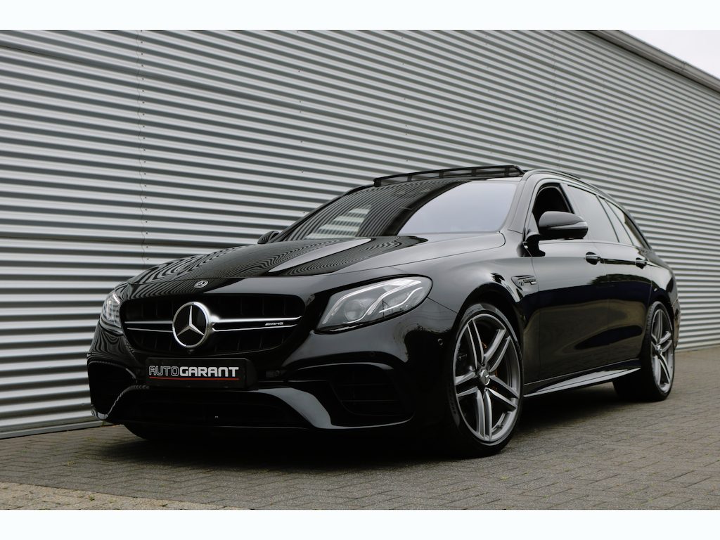 Mercedes-Benz E-klasse Estate AMG 63 S 4MATIC+ 612PK (Pano Sportleder/Memory/Ventilatie Keramisch Carplay HeadUp Burmester Luchtvering Distronic Multibeam)