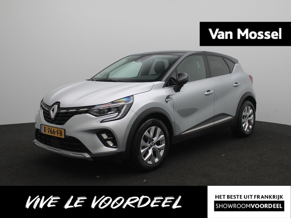 Renault Captur TCe 100 Intens | EASY LINK multimedia systeem met Apple CarPlay & Android Auto | Parkeersensoren achter | Climate Control | Haaievin antenne | Lichtmetalen wielen 17” ‘Bahamas’