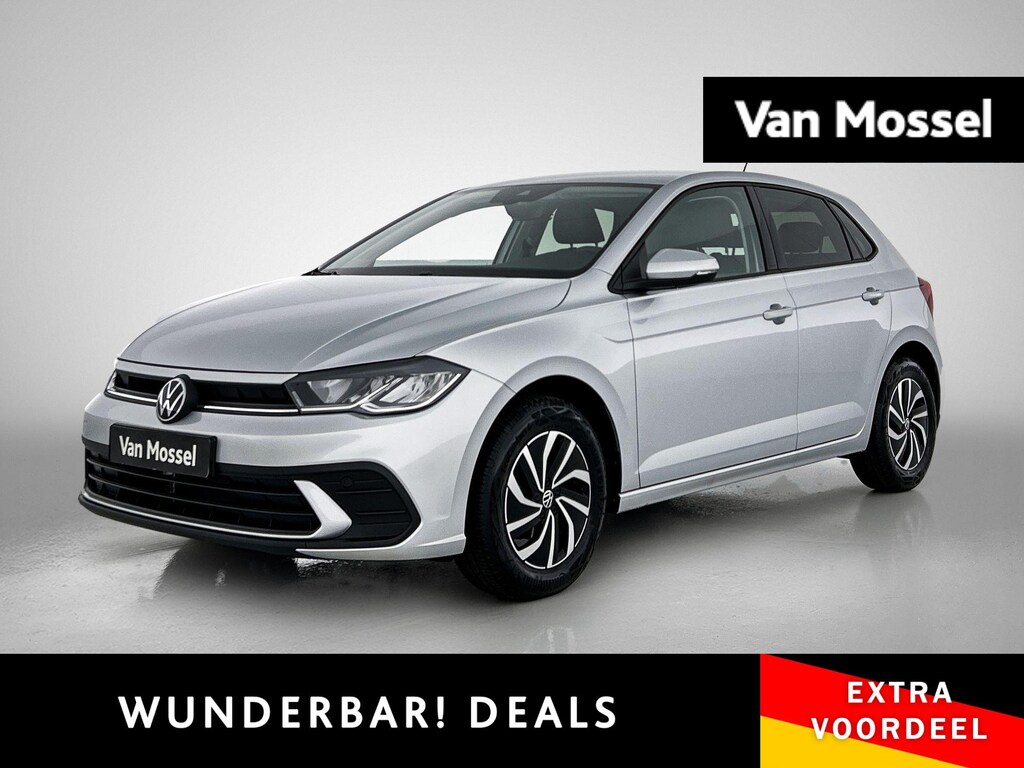 Volkswagen Polo 1.0 TSI Life Edition 95 PK | Achteruitrij camera | Climate control | Apple Carplay | Parkeersensoren achter | Navigatie | 15" Lichtmetalen velgen | LED koplampen | Android Auto | Telefoon draadloos laden | Ruiten getint |
