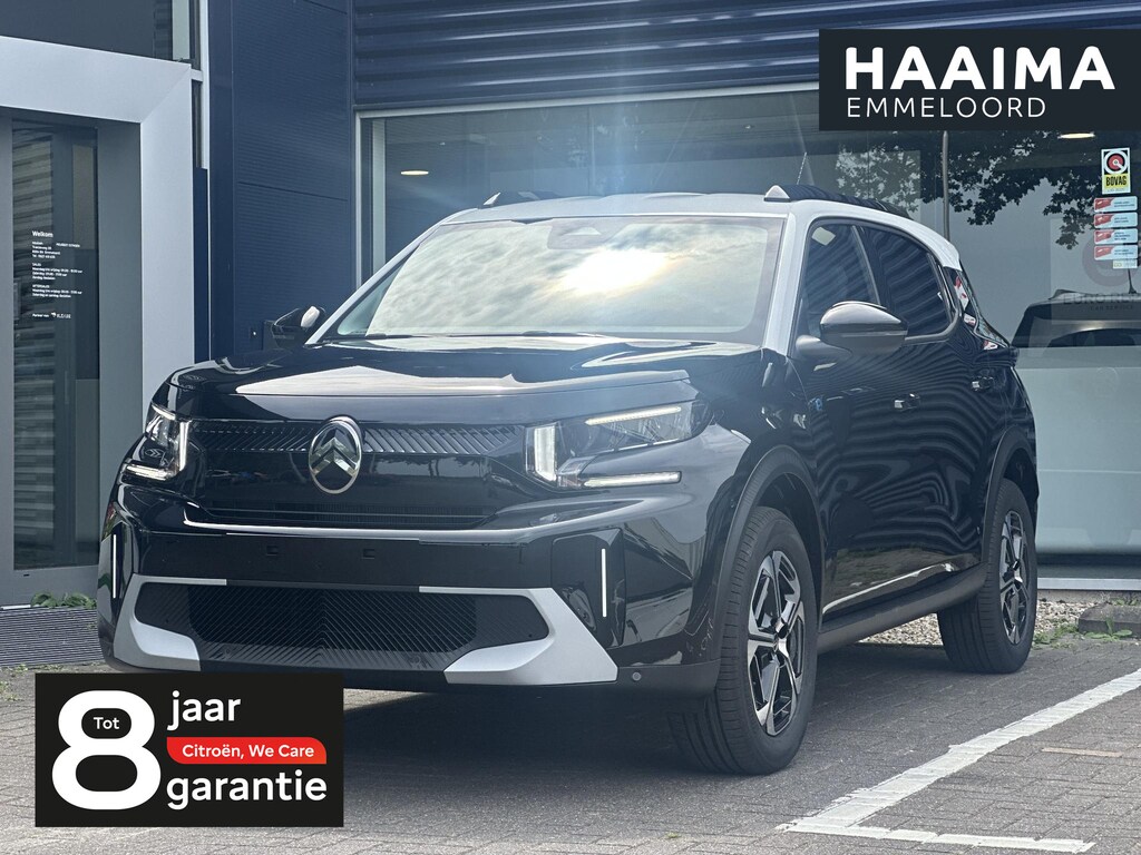 Citroën E-C3 Aircross Max 113pk Comfort Range 44 kWh | Comfort Stoelen | Apple Carplay/Android Auto | Parkeercamera/-sensoren | Full LED | DAB | Cruise Control | Climate Control | Draadloze telefoonlader |