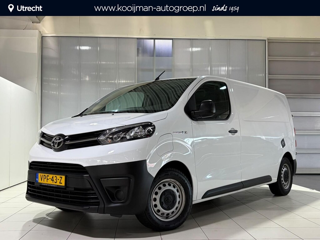 Toyota PROACE Electric Worker Live Extra Range 75 kWh Houten laadvloer , Wandbekleding , Dealer onderhouden , navigatie, 90% SOH