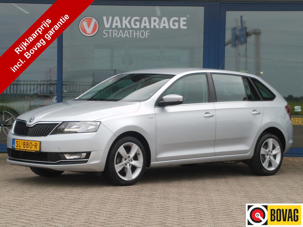 Skoda Rapid Spaceback 1.0 TSI Clever, Climate control / Stoelverwarming / Navigatie / Parkeersensoren