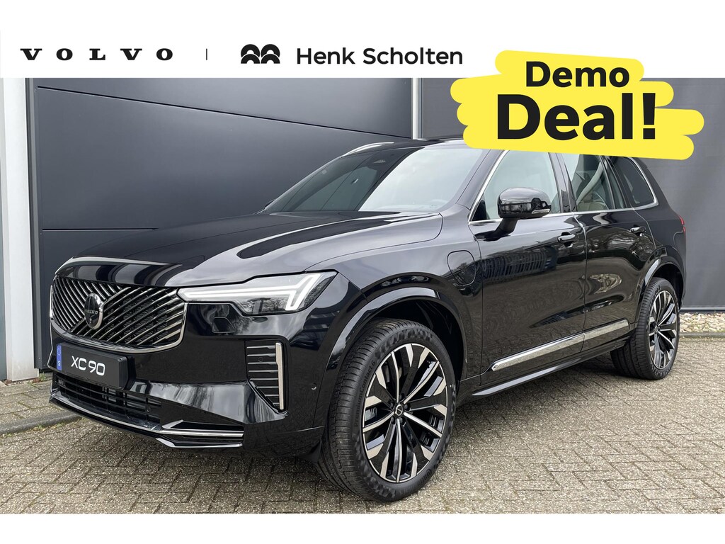 Volvo XC90 T8 Plug-in hybrid AWD Ultra Bright | Demo Deal | 360º Parkeercamera | Harman Kardon Premium Audio | Head-Up Display | Panoramisch schuif-/kanteldak | Verwarmbaar stuurwiel en stoelen | BLIS | Adapatieve Cruise Control | Pilotassist |