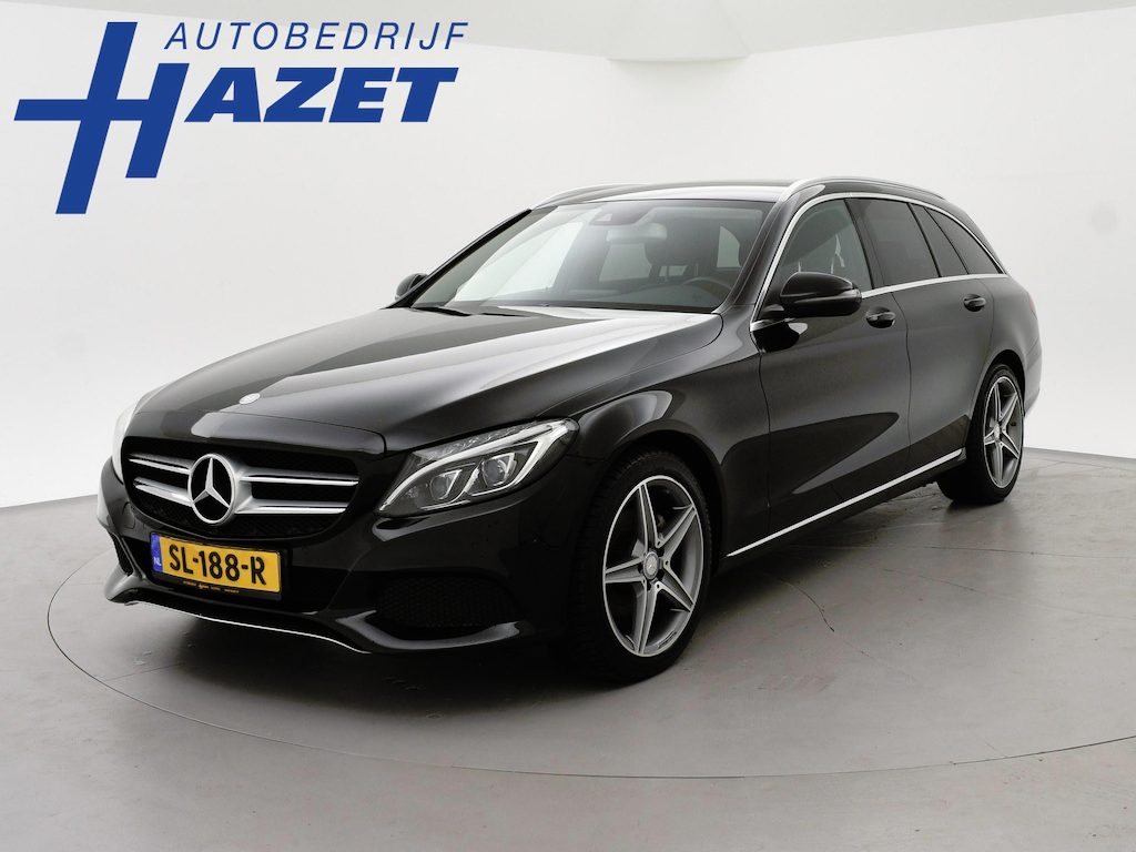 Mercedes-Benz C-klasse Estate 200 PREMIUM PLUS 184 PK AUT. + WEGKL. TREKHAAK | DRAADLOZE CARPLAY | CAMERA | 18 INCH AMG | STOELVERW.