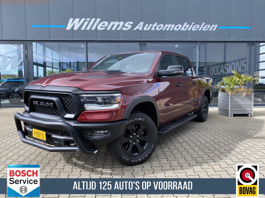 Dodge Ram 1500 5.7 V8 4x4 Crew Cab Rebel Stoelverwarming Camera & App-Connect Prins LPG , Digitaal Dashboard