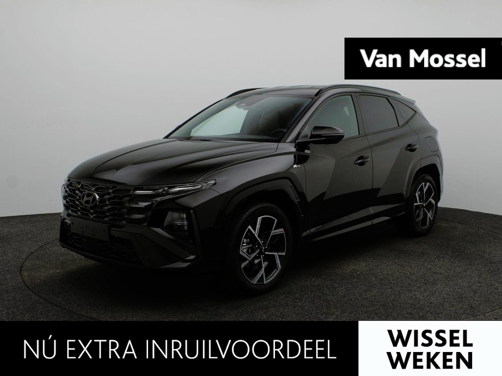 Hyundai Tucson 1.6 T-GDI HEV N Line | Stoel -en stuurverwarming + Verkoeling | Adaptieve Cruise | Climate Control | 360 Camera | Head Up Display | ACTIEPRIJS, VRAAG NAAR DE VOORWAARDEN |