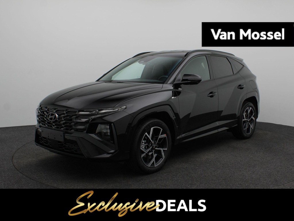 Hyundai Tucson 1.6 T-GDI HEV N Line | Stoel -en stuurverwarming + Verkoeling | Adaptieve Cruise | Climate Control | 360 Camera | Head Up Display |