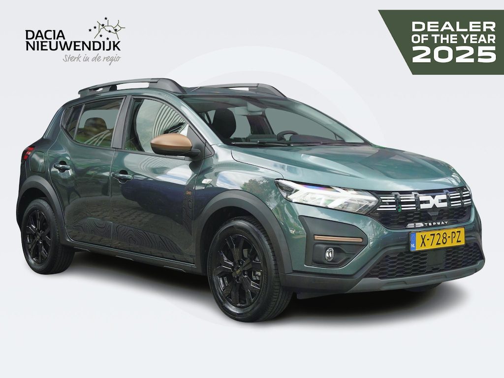 Dacia Sandero Stepway TCe 90 Extreme AUTOMAAT / 1E EIGENAAR / DEALER OND. / CLIMATE / PDC A / CAMERA / CRUISE / APPLE CARPLAY / ANDROID AUTO / DAB / 16'' LMV