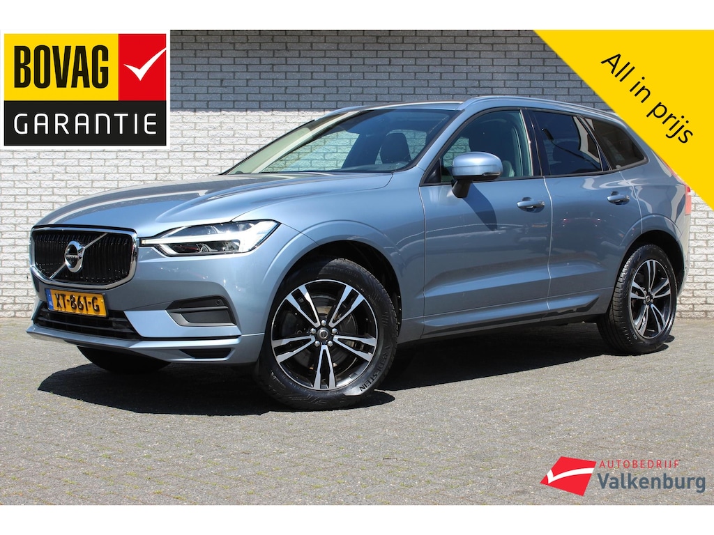 Volvo XC60 T5 250pk Geartronic Momentum | Trekhaak | PANO | 360 Camera | Stuur- en stoelverwarming | Elektr. achterklep | Virtual Cockpit | Keyless | Cruise