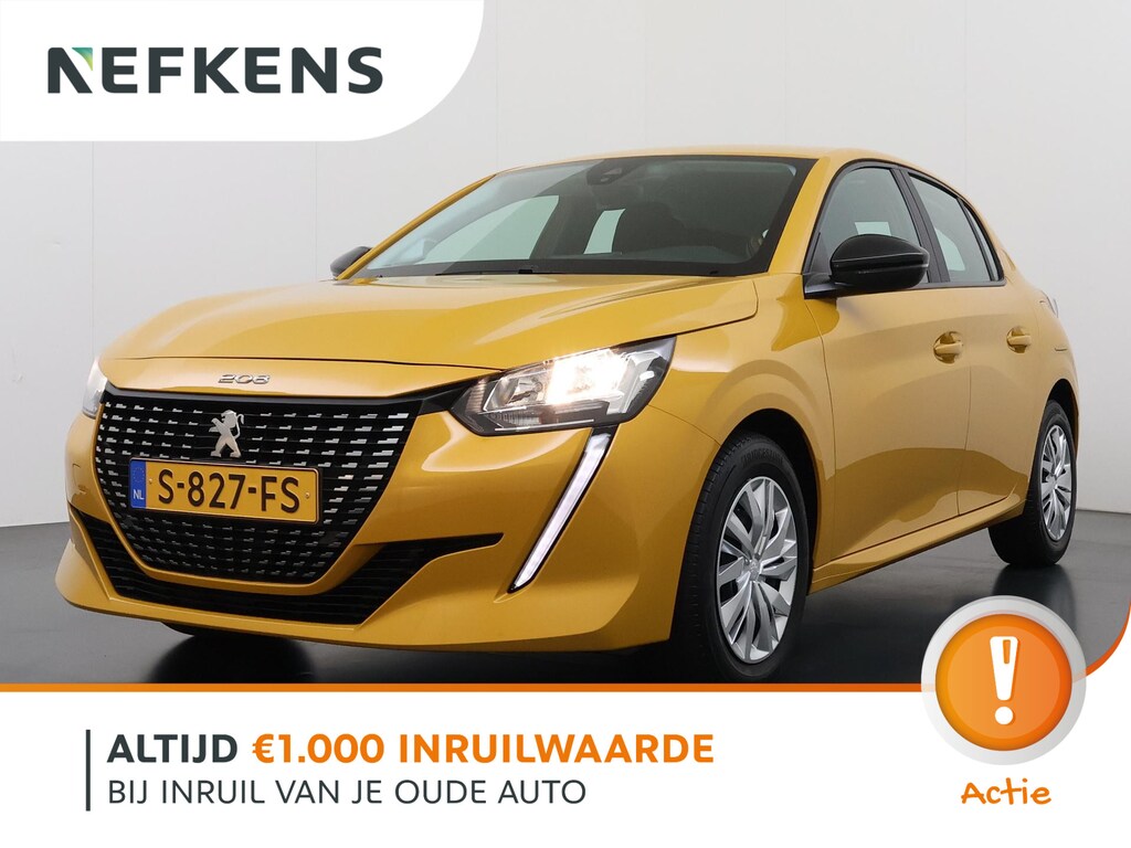 Peugeot 208 Active 75pk | Airco | Navigatie via Apple Carplay en Android auto | Cruise control | Centrale vergrendeling | LED dagrijverlichting