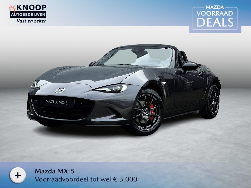 Mazda MX-5 1.5 SkyActiv-G 132 Homura | Direct leverbaar | Nu met €3.440,- Voorraadvoordeel!