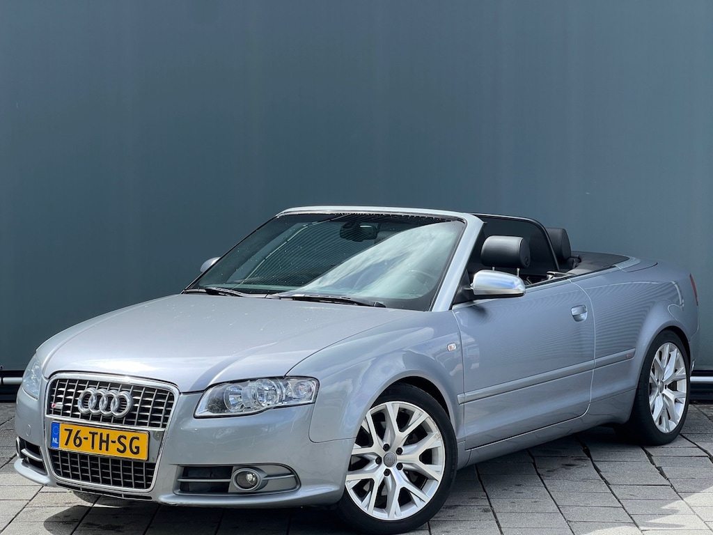 Audi A4 Cabriolet BWJ 2006 | 3.0TDI 233PK quattro Pro Line AUTOMAAT | S-LINE | CLIMA | LEDER/STOF | NAVI | PDC | 18'' LMV