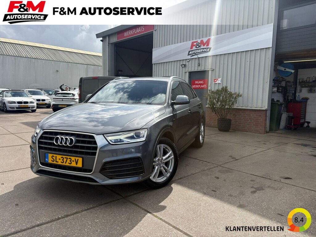 Audi Q3 1.4 TFSI CoD Sport S Line Edition Clima, stoelverwarming, cruise, pdc