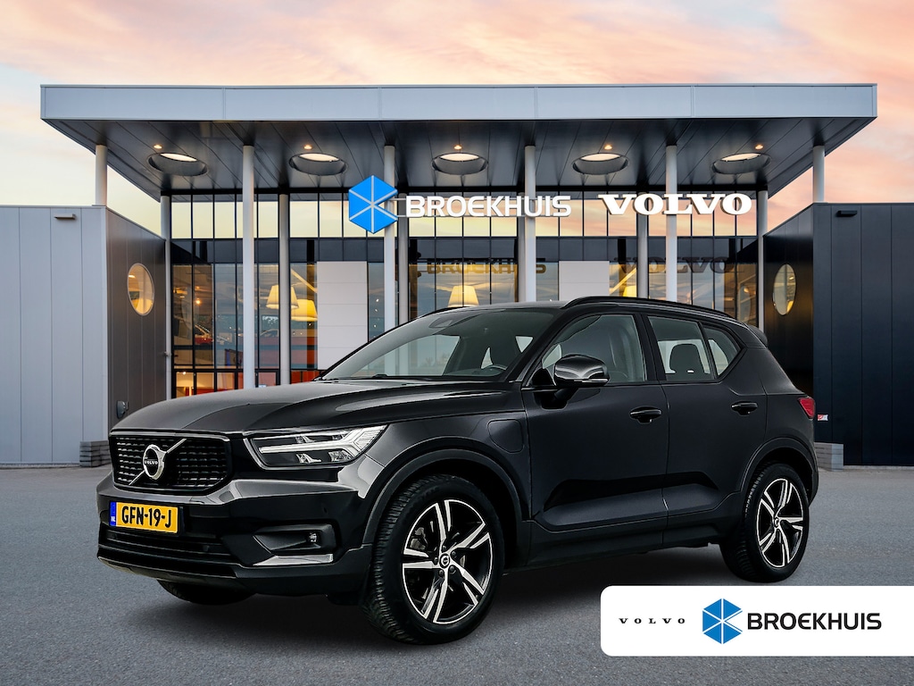 Volvo XC40 T5 Recharge R-Design | 19" | Leder/Nubuck | Elektr. verst. Stoelen | Trekhaak | Parkeercamera | Stoel/Stuurverwarming | Keyless