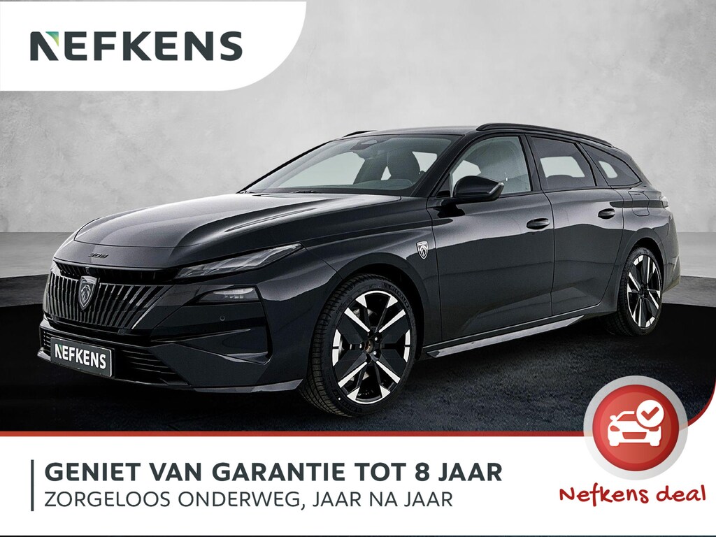 Peugeot 308 SW 1.6 Plug-in Hybrid GT 195pk Automaat | Alcantara-pakket | 360 Vision & Drive Assist Plus Pack SW | On board charger 7,4 kW | Matrix-LED | 18"LMV |