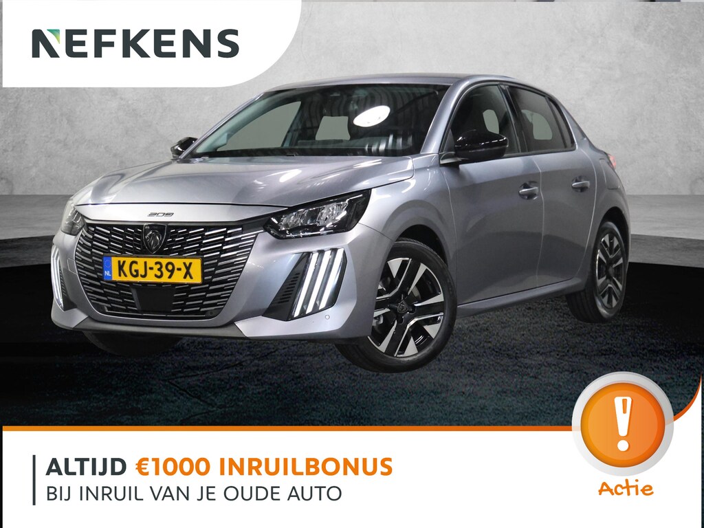 Peugeot 208 1.2 100PK Allure | 1ste eigenaar | AppleCarplay/AndroidAuto | FULL LED | Lederen Stuurwiel | Climate Control | Cruise Control | 16" LMV | Isofix | Privacy Glass | Parkeersensoren |