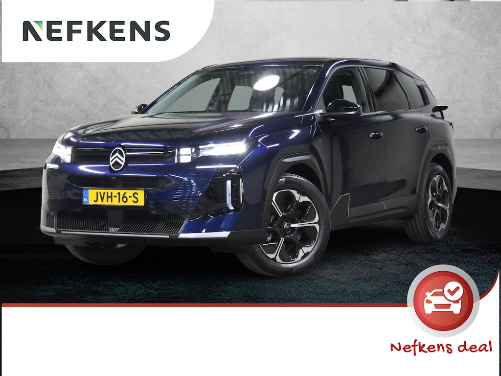 Citroën C5 Aircross 1.6 Plug-In Hybrid 195PK Business | 1ste eigenaar | AUTOMAAT | AppleCarPlay/AndroidAuto | Adaptive Cruise Control | Stuurverwarming | Camera | Sfeerverlichting | Virt.Cockpit | Keyless | Isofix | Privacy Glass | Parkeersensoren | Electrische achterklep |