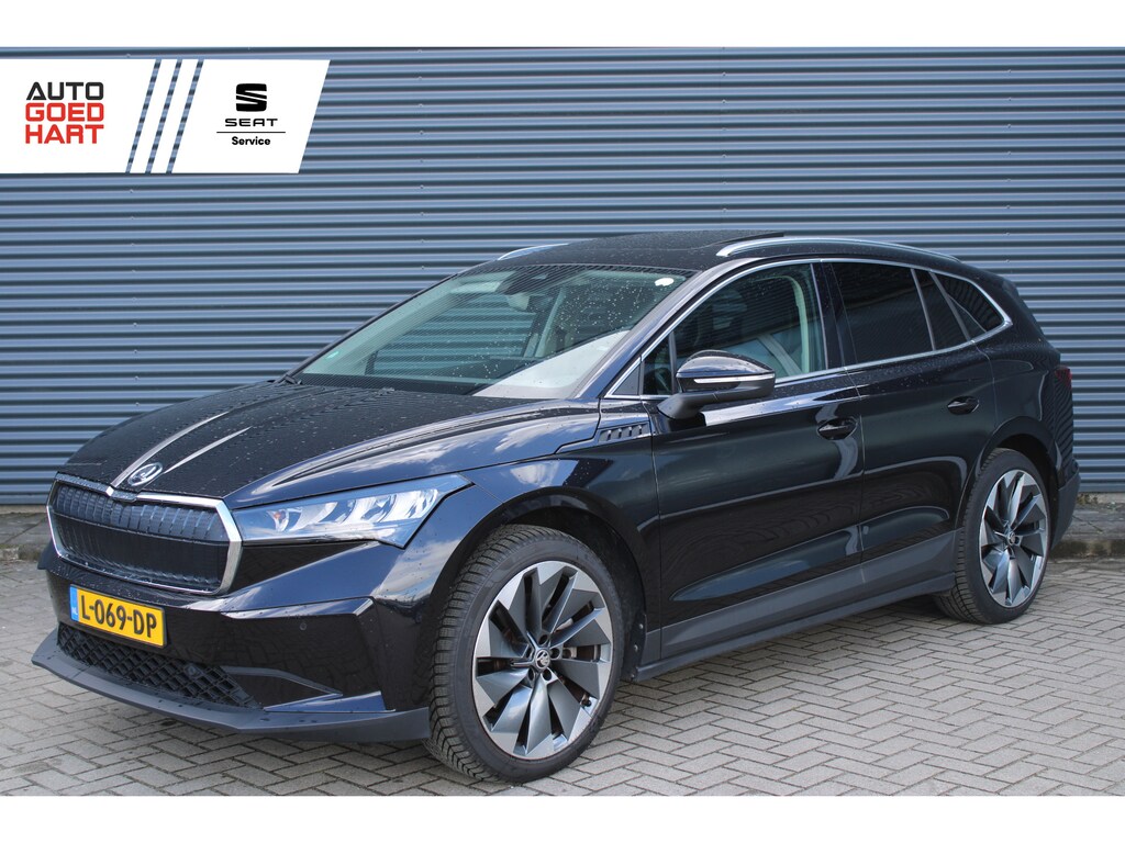 Skoda Enyaq iV 80 Panoramadak Stuurverwarming CarPlay SOH 94% Camera Navigatie 21 INCH