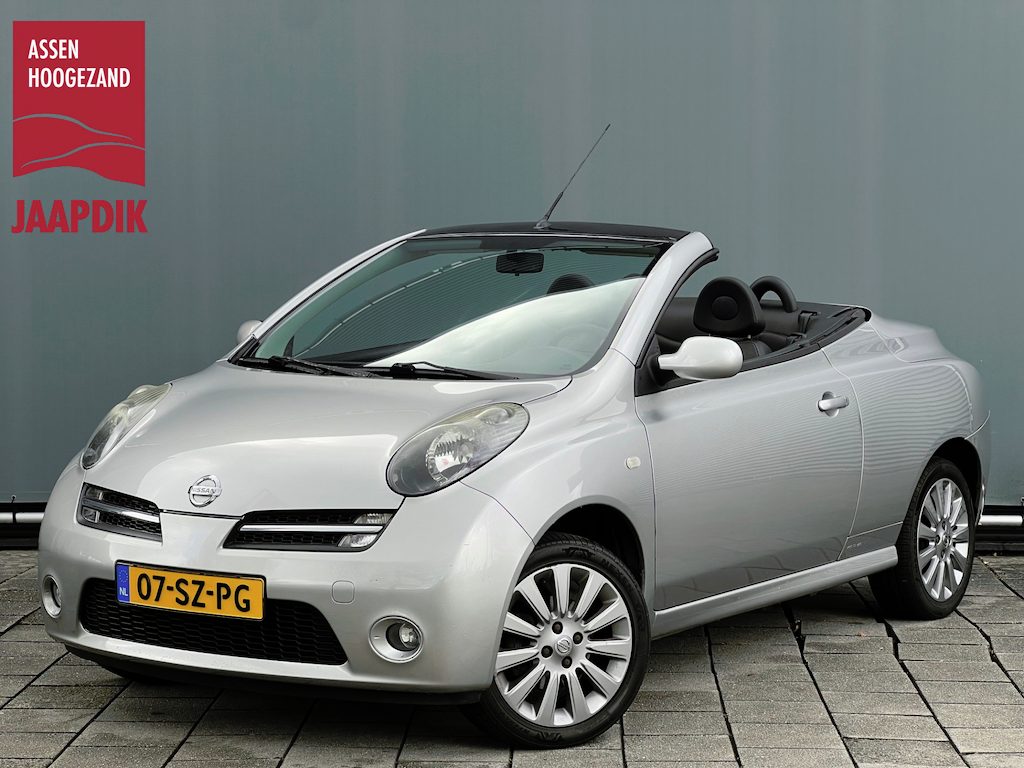 Nissan Micra C+C BWJ 2006 | 1.6 111PK Tekna Plus | CLIMA | LEDER/STOF | STOELVERW | RADIO/CD | LICHTMETAAL |