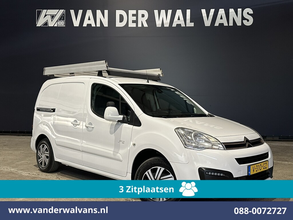 Citroën Berlingo 1.6 BlueHDI L1H1 Euro6 Airco | 3-Zits | Apple Carplay | Cruisecontrol | Imperiaal Trekhaak, Parkeersensoren, Bijrijdersbank, Zijdeur