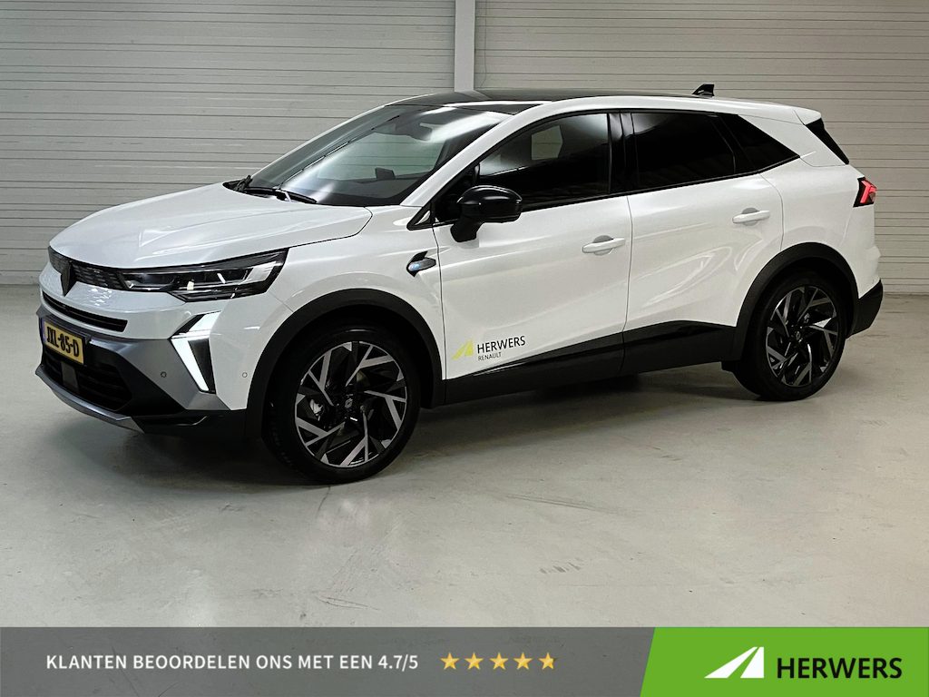 Renault Symbioz 1.8 E-Tech full hybrid 160 esprit Alpine / Demonstratieauto / Harman Kardon Audio / Panoramadak / Google Maps Navigatie / 360 Graden Camera / Stoel- en Stuurverwarming / Verwarmde Voorruit / Elektrische Kofferbak / Elektrische Stoelverstelling / Sportstoelen /
