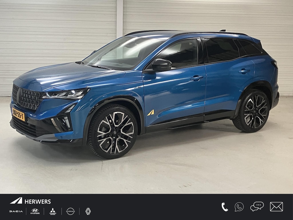 Renault Austral 1.2 E-Tech full hybrid 200 iconic esprit Alpine / Demonstratieauto / All seasonbanden / Google Maps Navigatie / Memoryseats / Camera / Adaptive Cruise Control / Stoel- en Stuurverwarming / Verwarmde Voorruit / Elektrische Kofferbak /