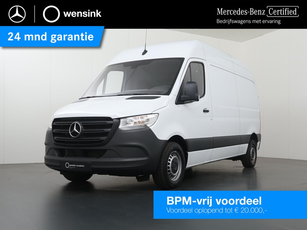 Mercedes-Benz Sprinter 315 CDI | L2 H2 | FWD | AUT. | AIRCO | 2-ZITS | DODEHOEKDETECTIE | MULTIFUNCTIONEEL STUURWIEL | CERTIFIED