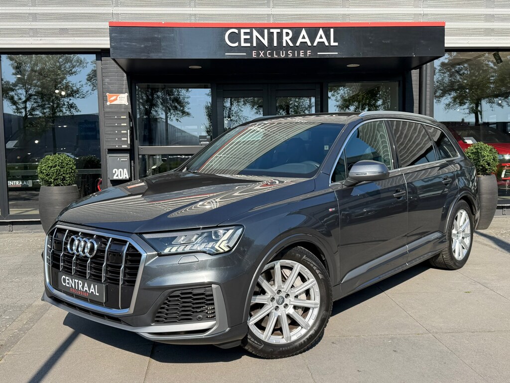 Audi Q7 55 TFSI e quattro S-Line NL-Auto|B&O|Memory|ACC|395PK|Matrix|Camera|Luchtvering