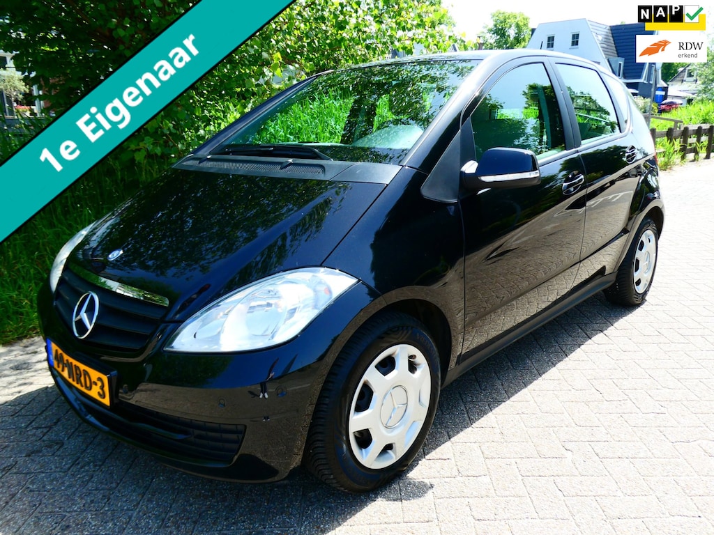 Mercedes-Benz A-klasse 160 Automaat 1e eig. Airco Cruise PDC Trekhaak Hoge instap