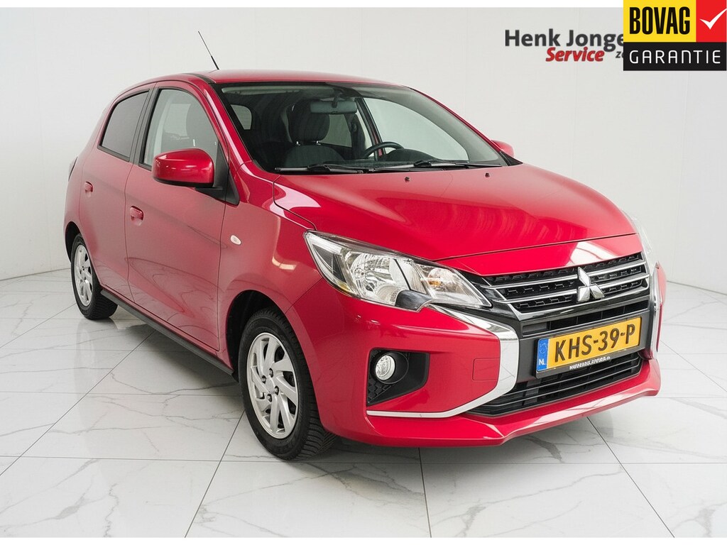 Mitsubishi Space Star 1.2 Dynamic AUTOMAAT uit 2023 Rijklaar + 12 maanden Bovag-garantie Henk Jongen Auto's in Helmond,  al 50 jaar service zoals 't hoort!
