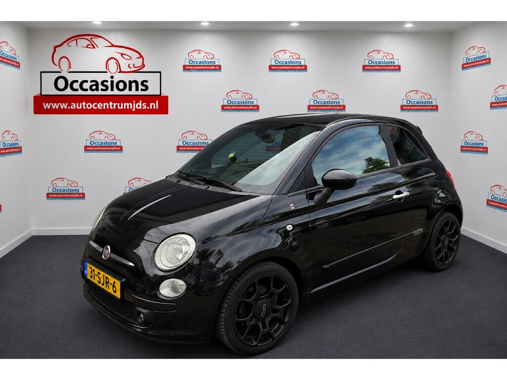 Fiat 500 0.9 TwinAir Plus Airco ! Half Leder Half Stof !