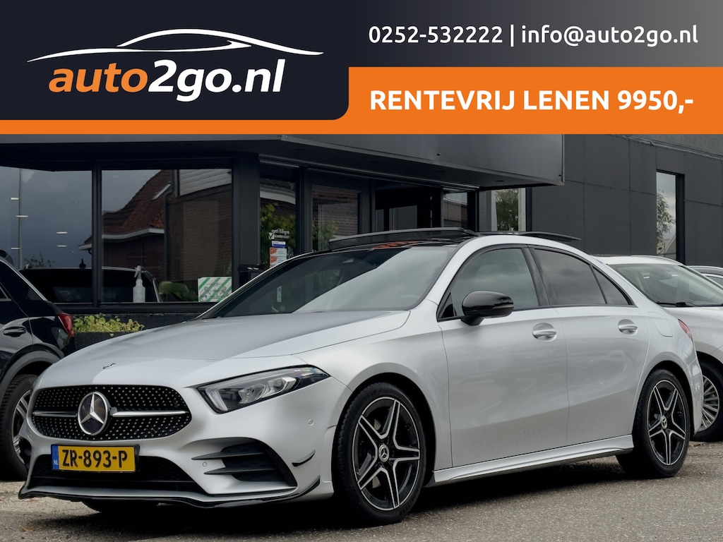 Mercedes-Benz A-klasse 200 AUT7 AMG SOLUTION PANODAK LEDER NAVI CAMERA DIGI-DASH LED LMV PDC