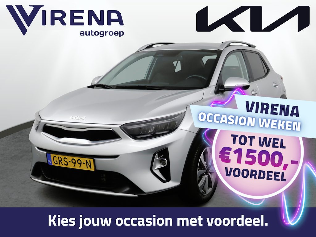 Kia Stonic 1.0 T-GDi MHEV DynamicPlusLine Apple Carplay/Android Auto - Cruise Control - Climate Control - Navigatie - Stuur/Stoel Verwarming - fabrieksgarantie tot 11-2031