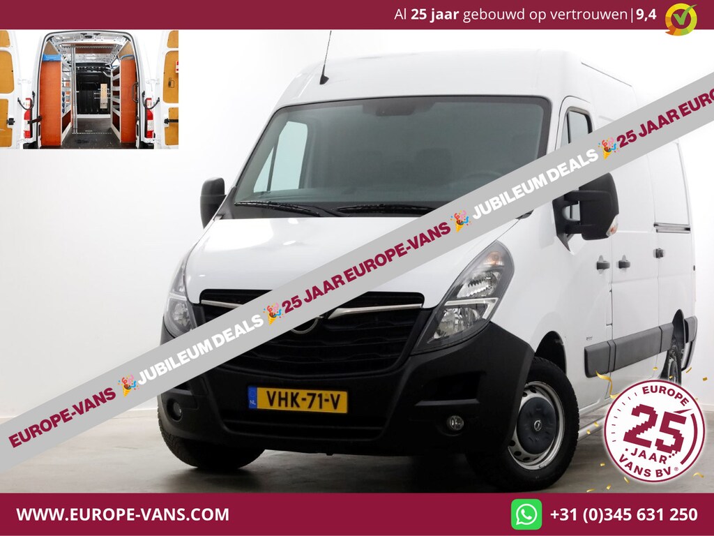 Opel Movano 2.3 Turbo 150pk L2H2 Camera/Inrichting/2x Schuifdeur 11-2020