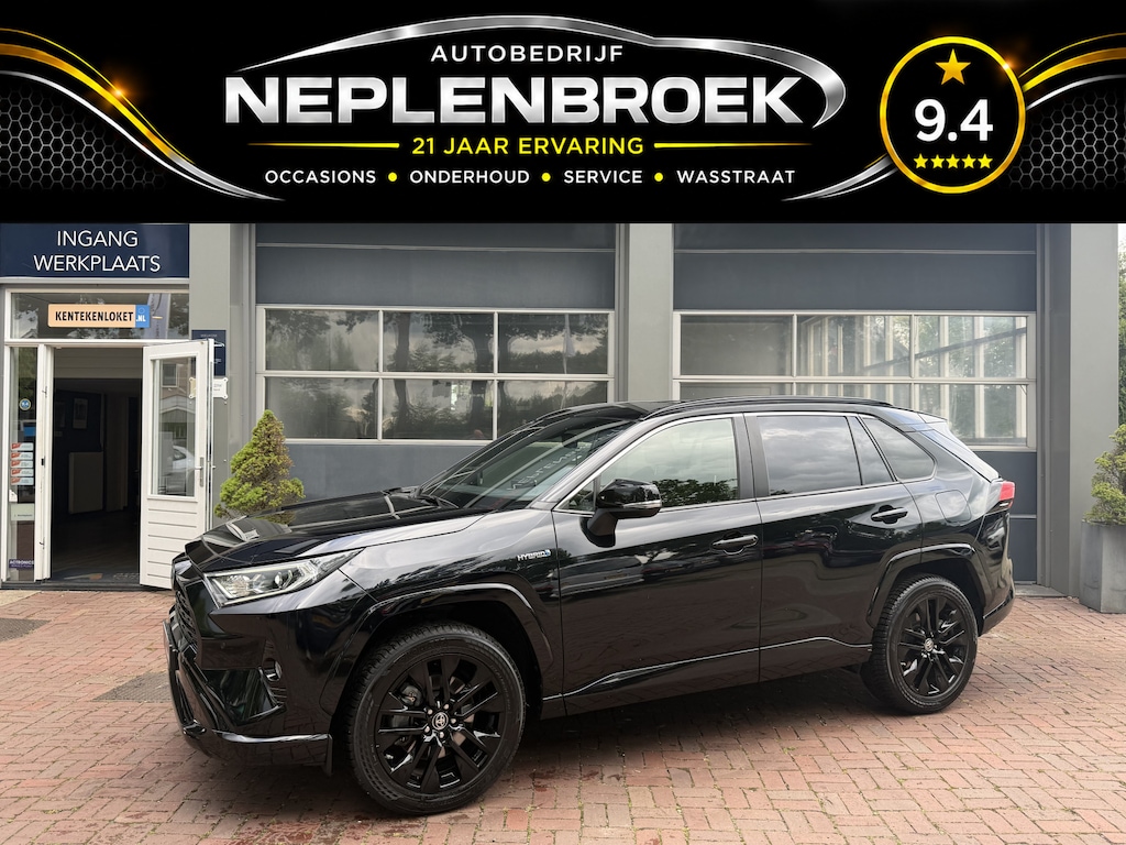 Toyota RAV4 2.5 Hybrid Black Edition | LED | Navi | JBL | ACC | BSM | Keyless | elec.stoel  11-2021 75.711 KM