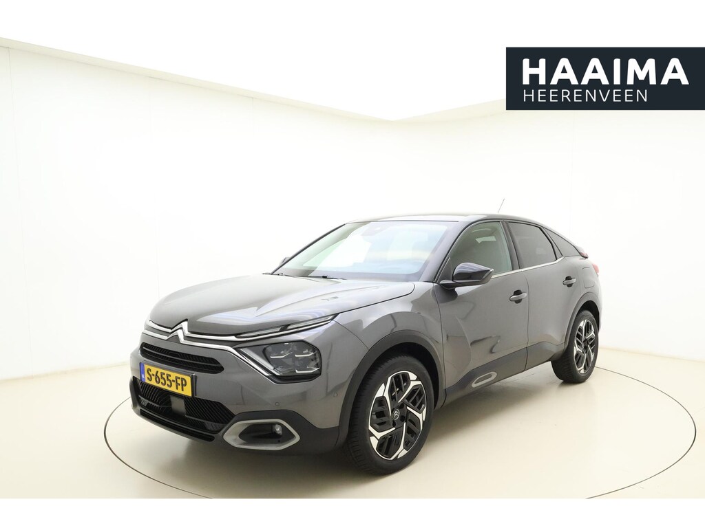Citroën C4 1.2 Puretech 130pk Automaat Shine Pack Business | Navigatie | Adapt. Cruise control | Lederen stoelen elektrisch en verwarmd | Head-up display | Keyless | Apple Carplay/Android Auto | 18" Lichtmetalen velgen