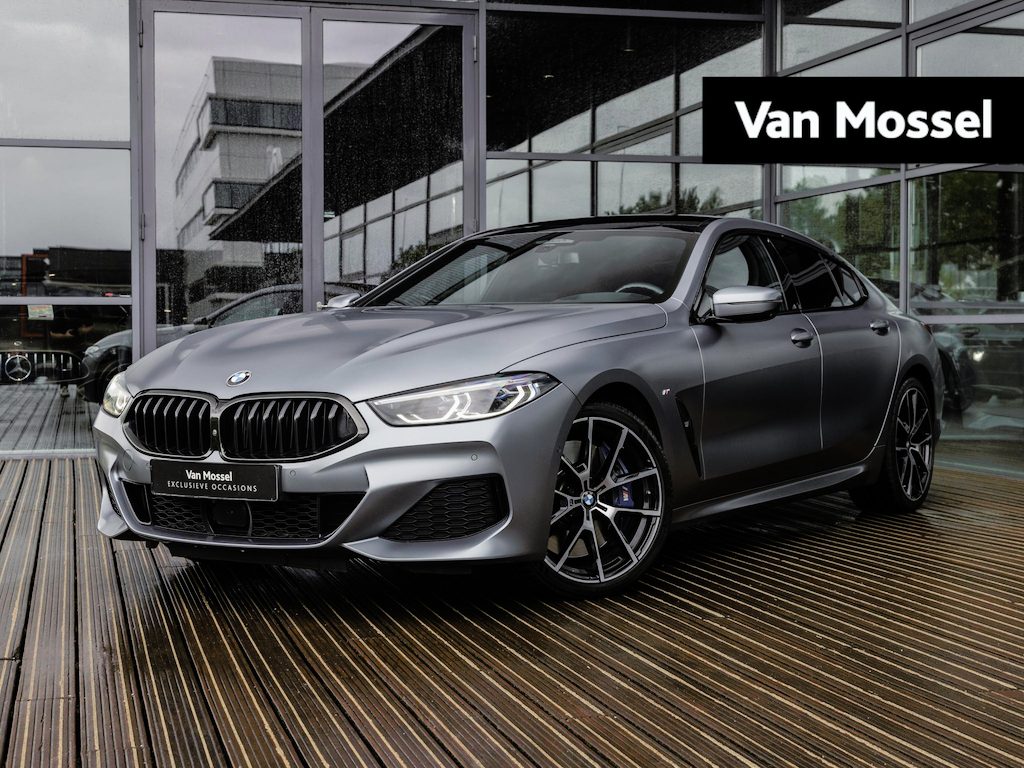 BMW 8-serie Gran Coupé 840i xDrive High Executive | M-SPORT | INDIVIDUAL FROZEN BLUESTONE | 20 INCH | HARMAN KARDON | SCHUIF-KANTELDAK | SOFTCLOSE | BMW LASER | RIJ-ASSISTENTIE PAKKET | INTEGRAL ACTIVE STEERING | | HEAD-UP | NL AUTO |