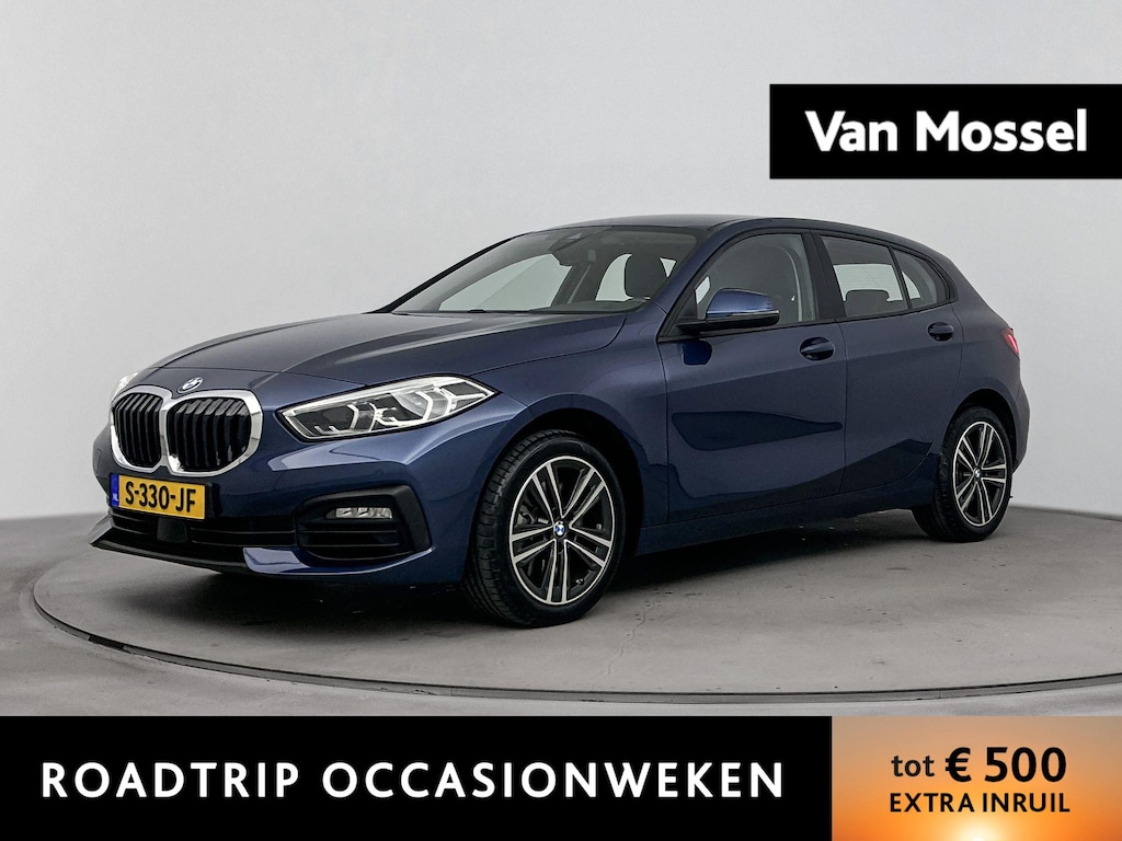 BMW 1-Serie 120i | PARKEERSENSOREN | LED | CRUISE CONTROL | LEDER | NAVIGATIE | CLIMATE CONTROL | STOELVERWARMING |