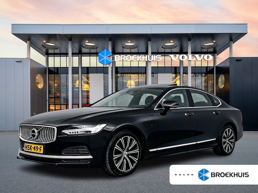 Volvo S90 T8 Recharge Inscription | 18" | Schuifdak | Head-up | Leder Dashboard | Elektr. verst. Stoelen | Adaptieve Cruise | BLIS | Keyless | Parkeercamera | Stoel/Stuur/Achterbankverwarming