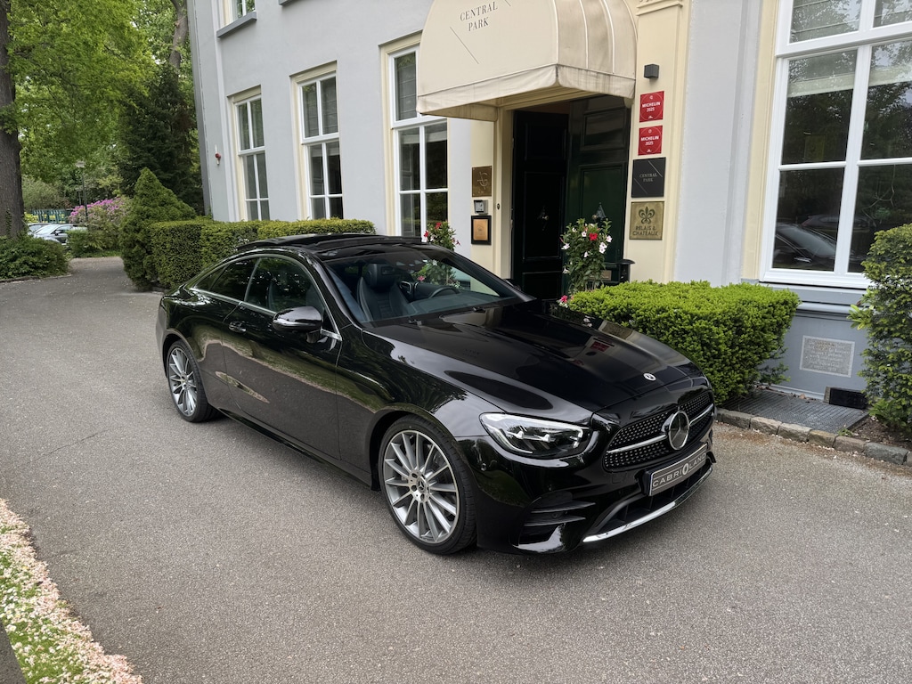 Mercedes-Benz E-klasse E300 Coupé AMG Line, Pano, Burmester, Memory