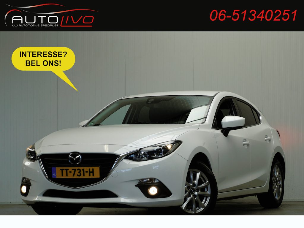 Mazda 3 2.0 TS+ AUTOMAAT! NAVI CLIMA ST. VERW. TREKHAAK etc.