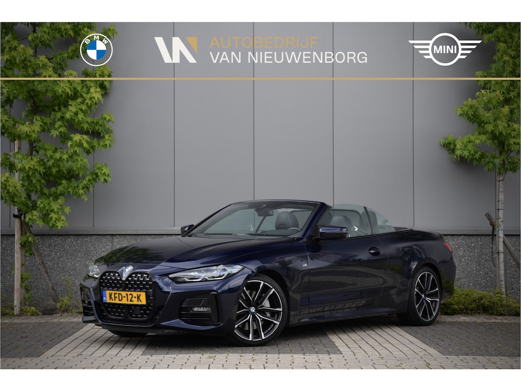 BMW 4-Serie Cabrio 430i M-Sport Pro Individual | Stoelventilatie & Verwarming | Open Air | Individual Nappa Leder | Memory | Harman Kardon | Adaptive Cruise | Trekhaak | HUD | 1e eig. Dealer O.H.